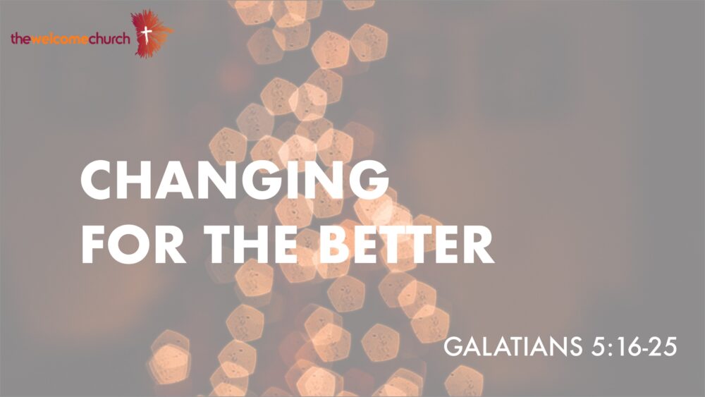 Changing for the better Image