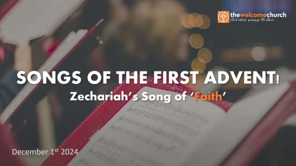 Zechariah's Song of 'Faith' Image