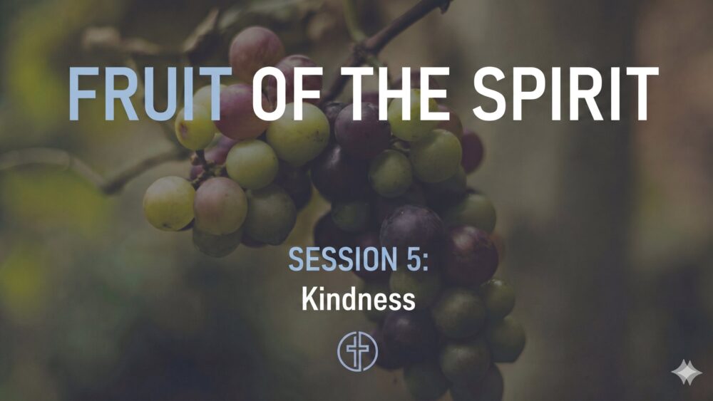 Fruit of the Spirit — Session 5: Kindness Image